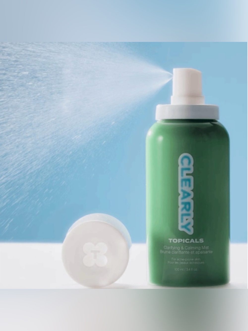 NIB TOPICALS
Clearly Clarifying + Calming
Mist 3.4oz